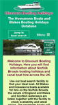 Mobile Screenshot of discountboatingholidays.co.uk